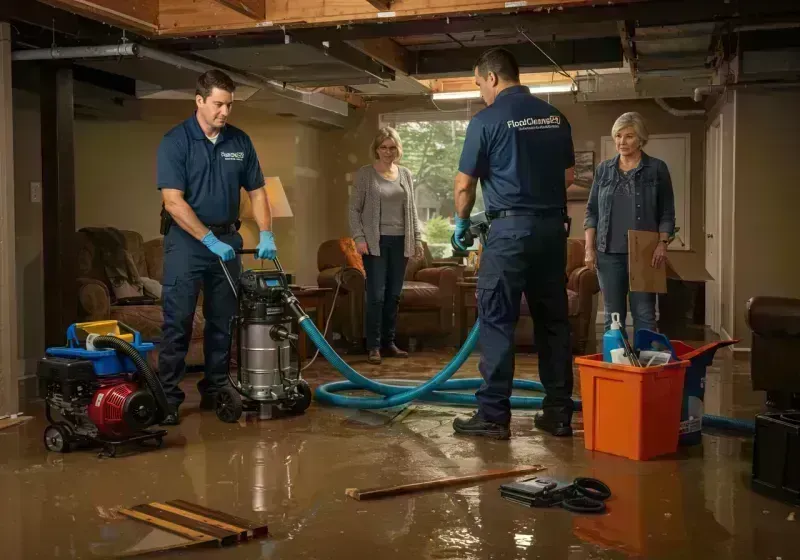 Basement Water Extraction and Removal Techniques process in Lincoln, AL